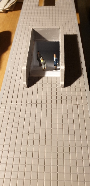 De fallers hebben haast.